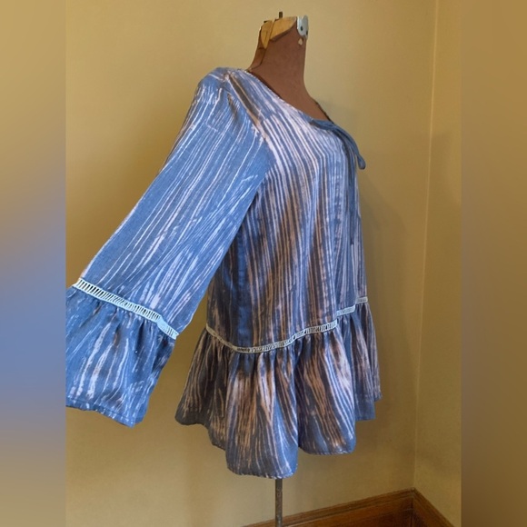 Mystree blouse, peasant, hippie, boho, bohemian shirt - Picture 4 of 7